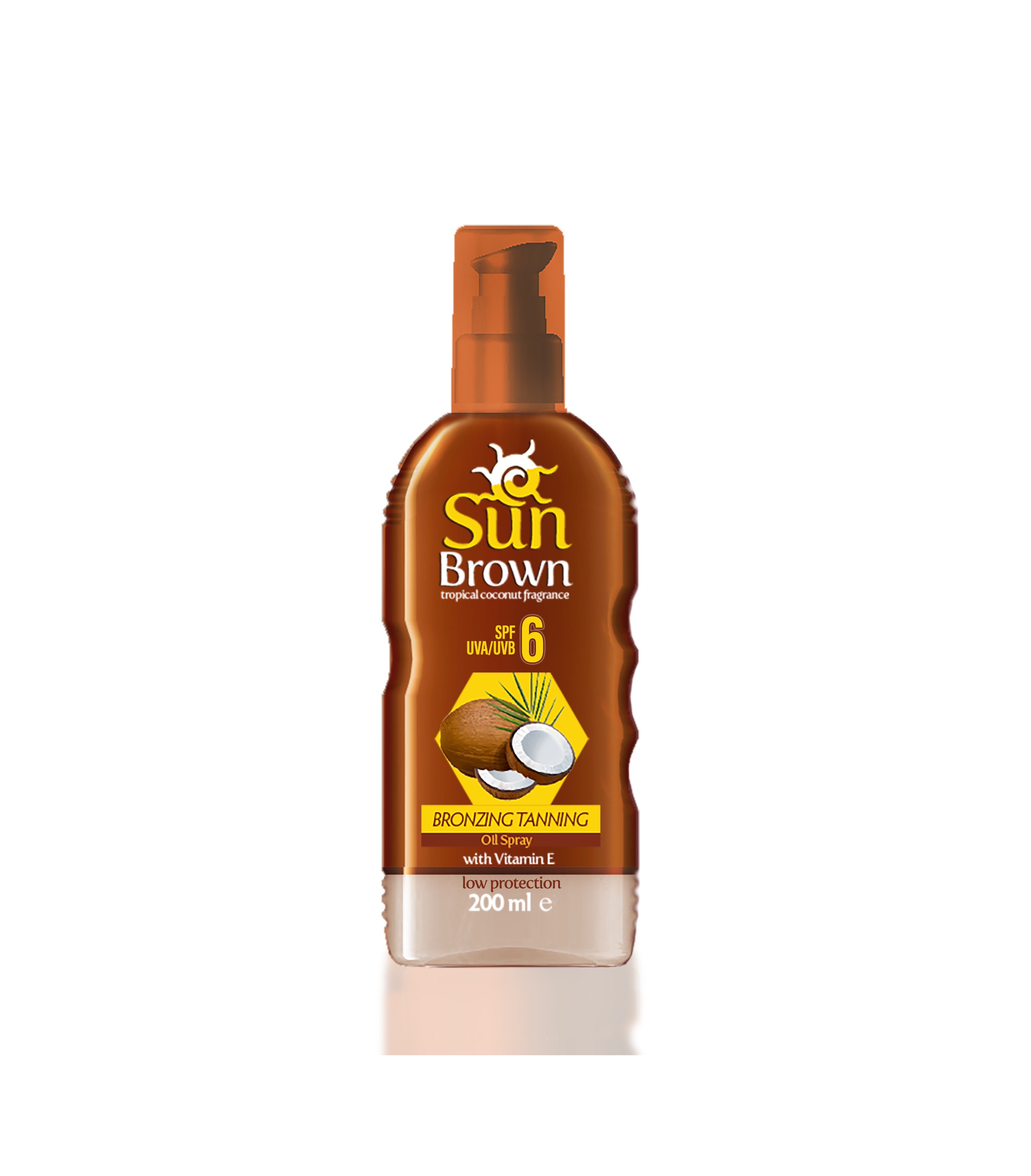 Sun Brown Sun Oil SPF6 200ml