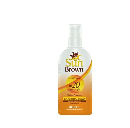 Sun Brown Sun Milk SPF20 200ml